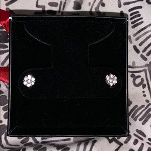 Brand new diamond earrings
